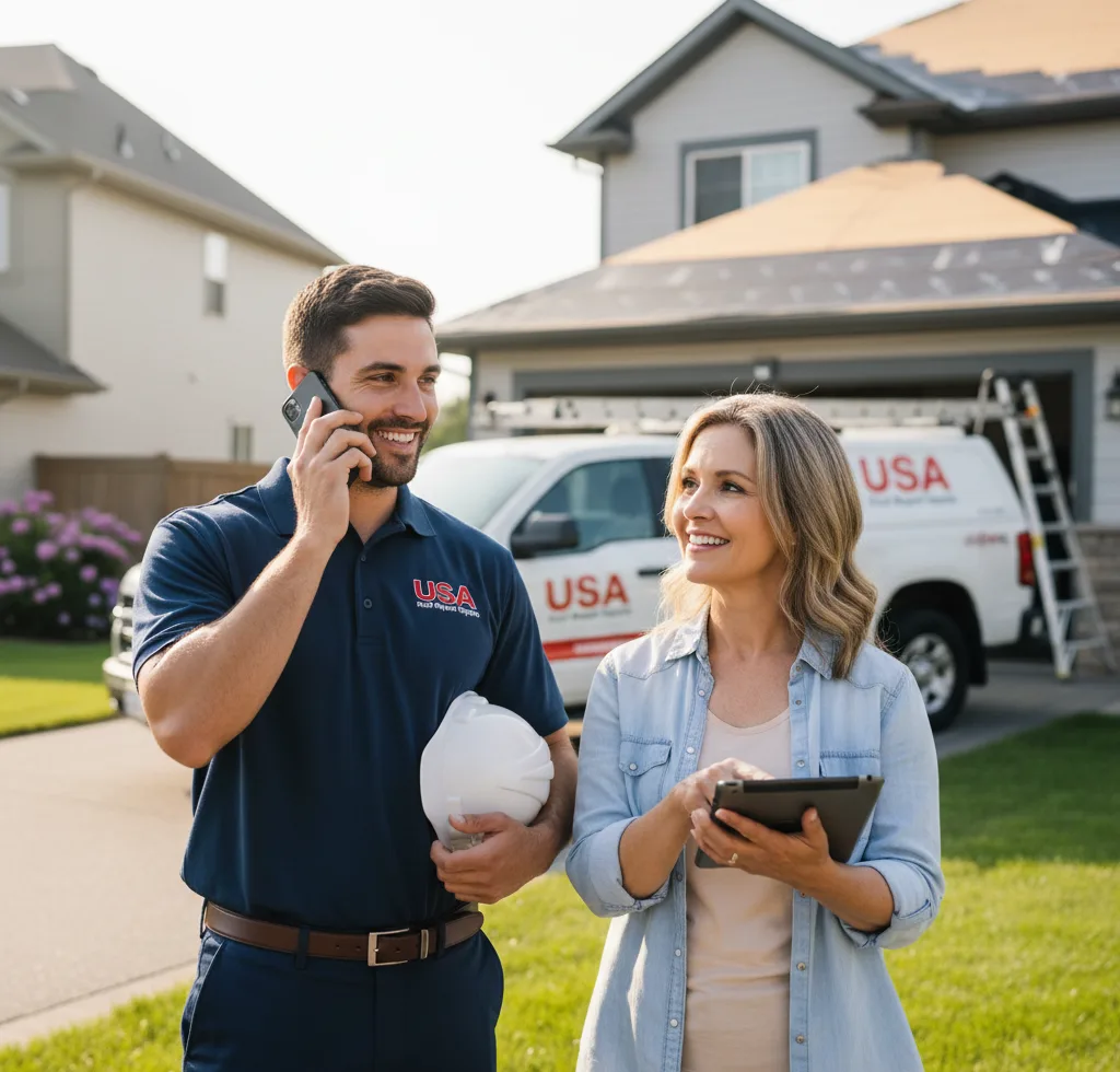 USA Roof Repair Experts customer support in Saluda